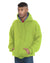 Bayside BA940: Adult Super Heavy Thermal-Lined Full-Zip Hooded Sweatshirt