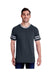Jerzees 602MR: Adult 4.5 oz. TRI-BLEND Varsity Ringer T-Shirt