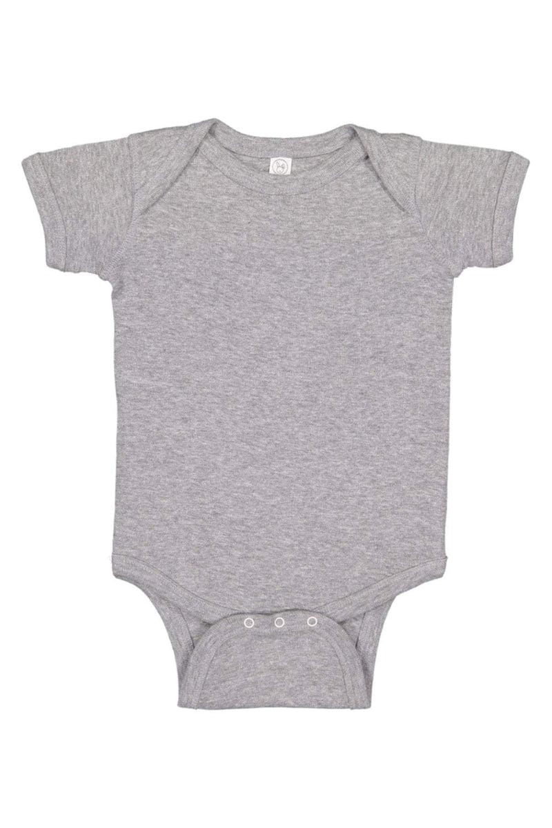 Rabbit Skins 4400: Infant Baby Rib Bodysuit, Basic Colors