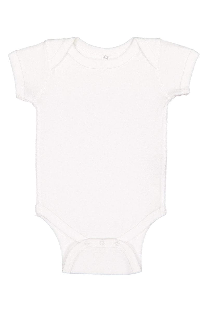 Rabbit Skins 4400: Infant Baby Rib Bodysuit