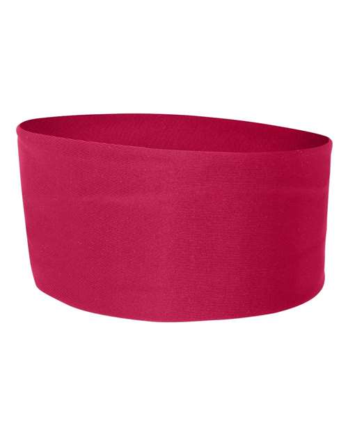 0301-Wide Headband in Red