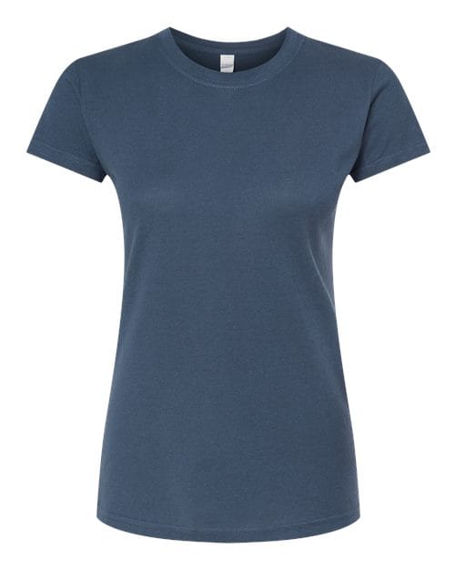 Women's Fine Jersey Slim Fit T-Shirt - Front - B20159684 - undefined