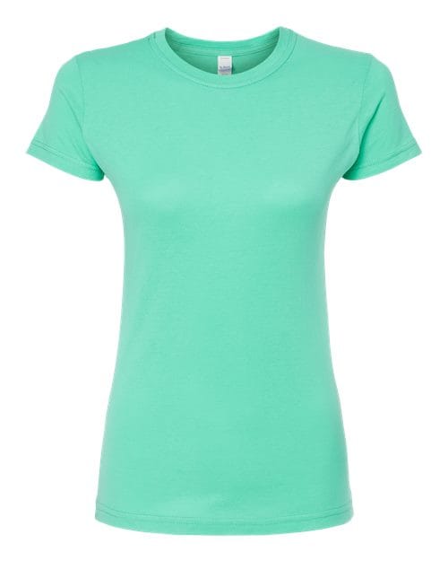 Women's Fine Jersey Slim Fit T-Shirt - Front - B20159196 - undefined