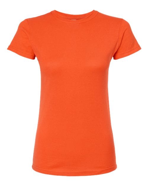 Women's Fine Jersey Slim Fit T-Shirt - Front - B20159666 - undefined