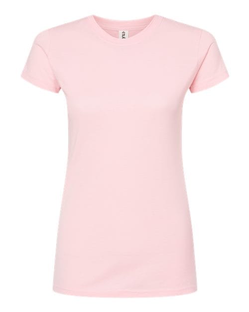 Women's Fine Jersey Slim Fit T-Shirt - Front - B20159124 - undefined