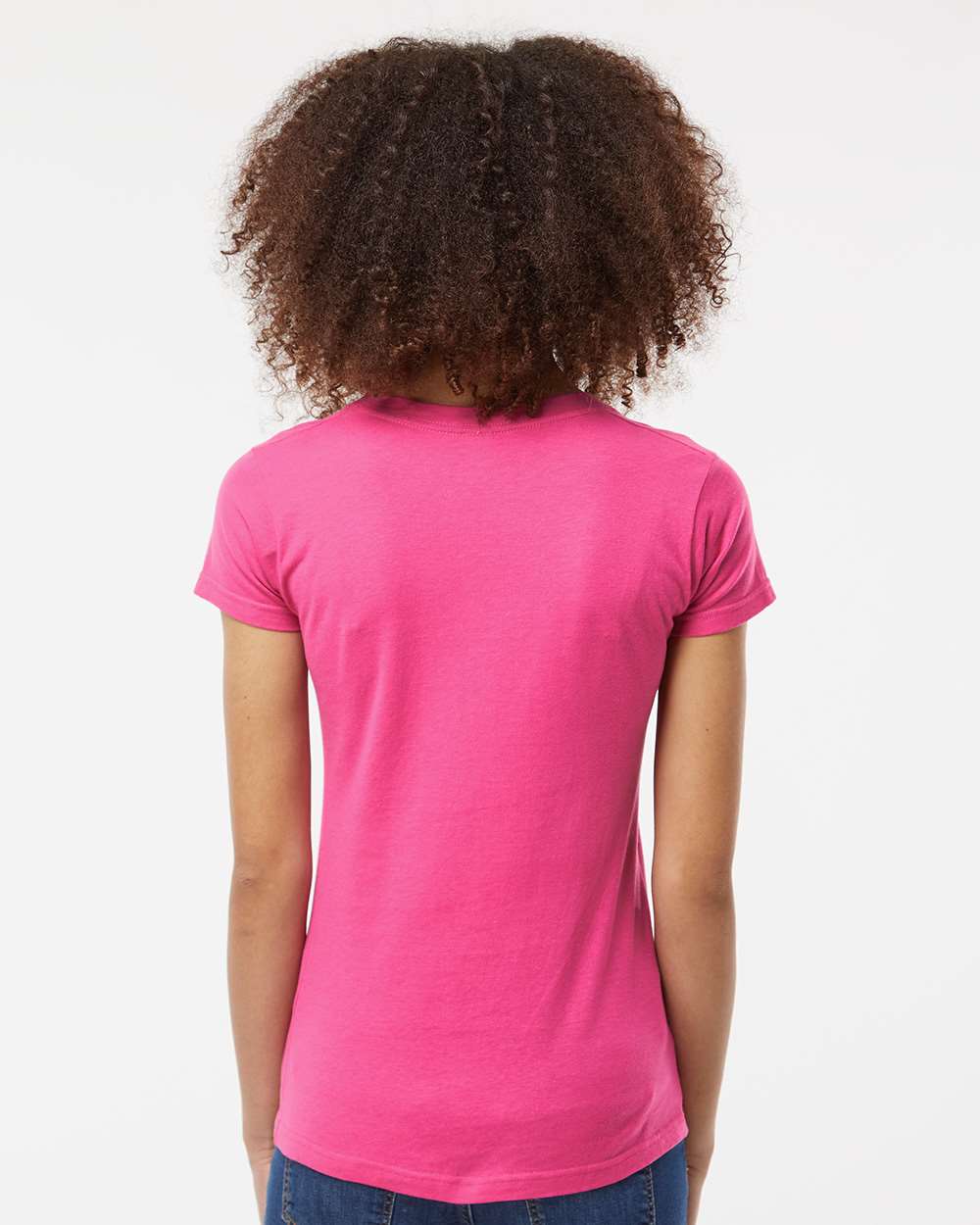Tultex 10689 Tultex 214 Women's Fine Jersey V-Neck T-Shirt