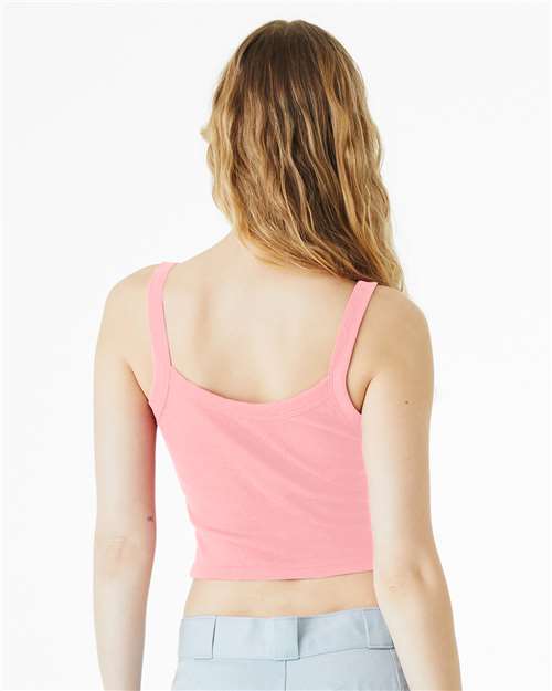 1012 Women's Micro Rib Spaghetti Strap Tank in 