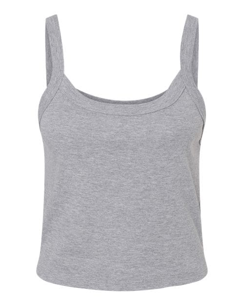 1012 Women's Micro Rib Spaghetti Strap Tank in 