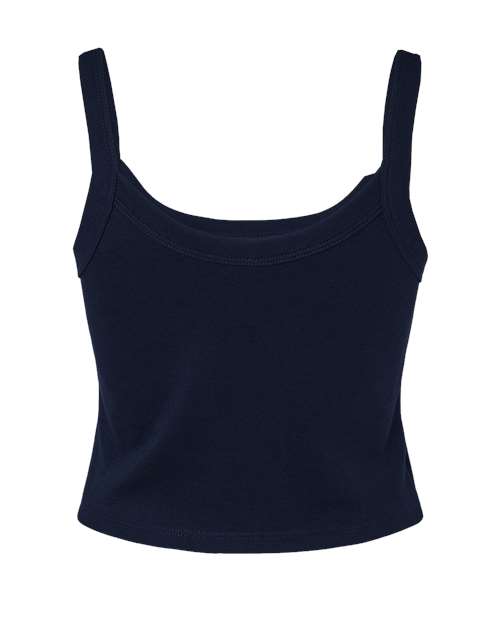 1012 Women's Micro Rib Spaghetti Strap Tank in 