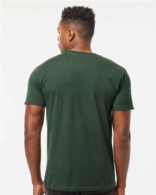 Unisex Heavyweight Jersey T-Shirt - OnModelBack - B30959542 - Forest