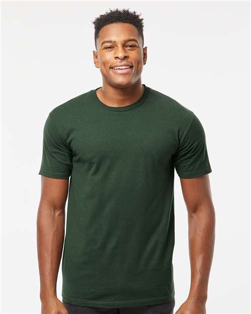Unisex Heavyweight Jersey T-Shirt - OnModelFront - B30959542 - Forest