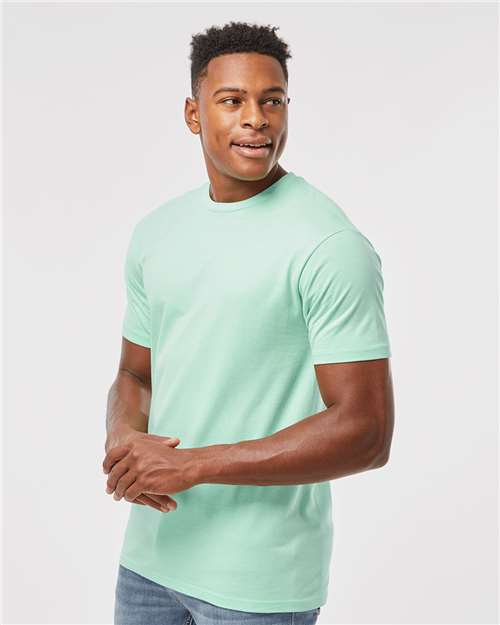 Unisex Heavyweight Jersey T-Shirt - OnModelSide - B30959172 - Light Mint