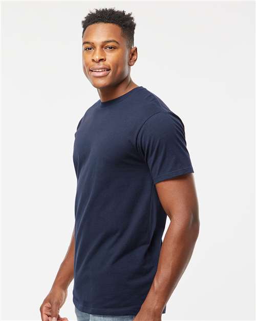 Unisex Heavyweight Jersey T-Shirt - OnModelSide - B30959652 - Navy