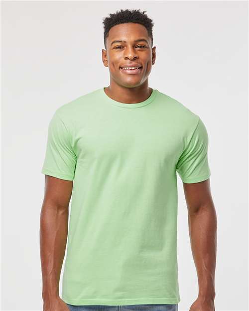 Unisex Heavyweight Jersey T-Shirt - OnModelFront - B30959152 - Neo Mint