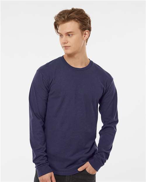Unisex Heavyweight Jersey Long Sleeve T-Shirt - OnModelFront - B31059673 - Inked India
