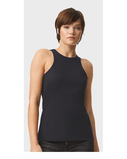 101CVC-Women's CVC Tank in Black