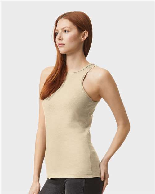 101CVC-Women's CVC Tank in Heather Bone