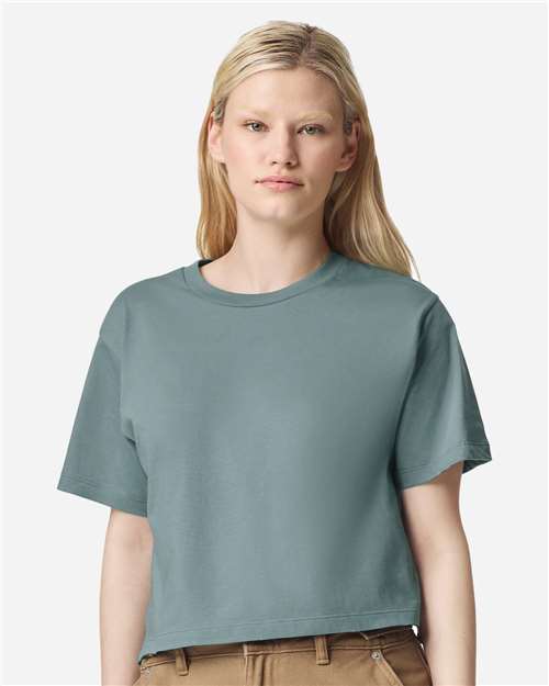 102 Women's Fine Jersey Boxy Tee in 