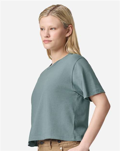 102 Women's Fine Jersey Boxy Tee in 