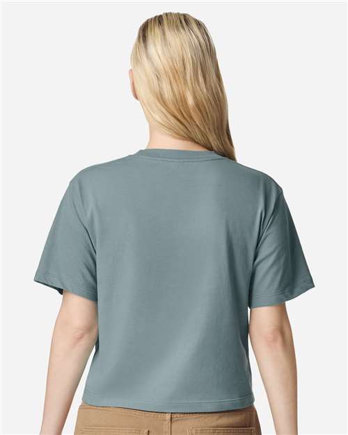 102 Women's Fine Jersey Boxy Tee in 