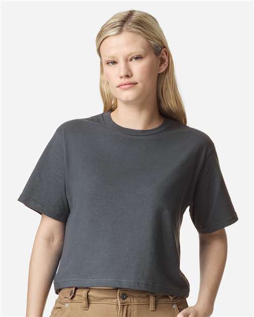 102 Women's Fine Jersey Boxy Tee in 