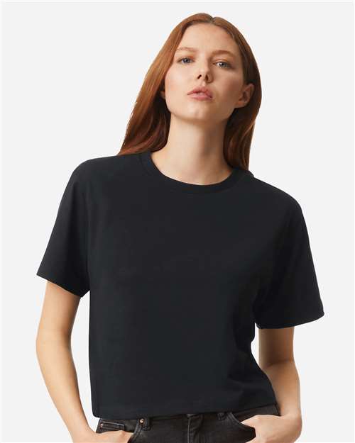 102 Women's Fine Jersey Boxy Tee in 