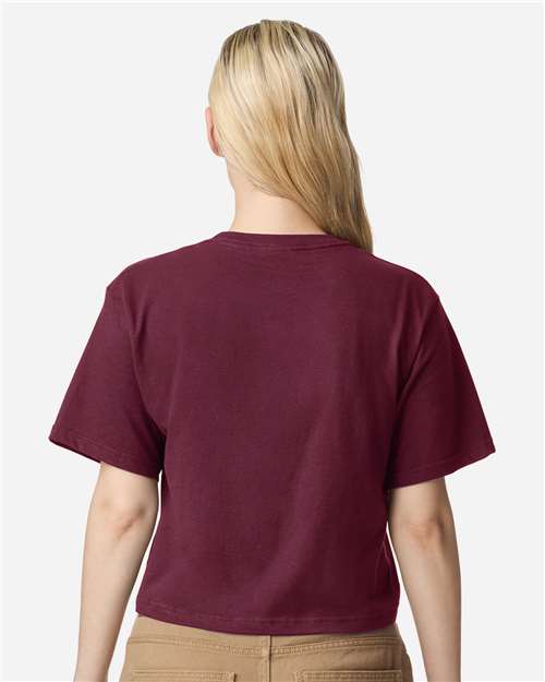 102 Women's Fine Jersey Boxy Tee in 