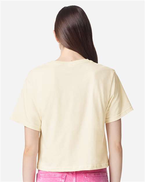 102 Women's Fine Jersey Boxy Tee in 