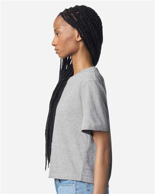 102 Women's Fine Jersey Boxy Tee in 