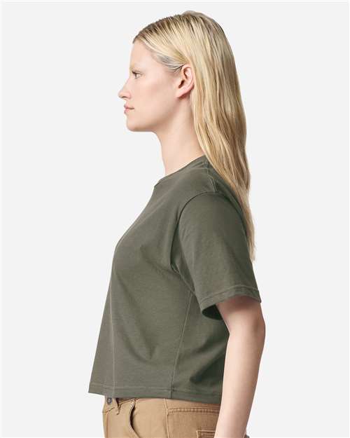 102 Women's Fine Jersey Boxy Tee in 