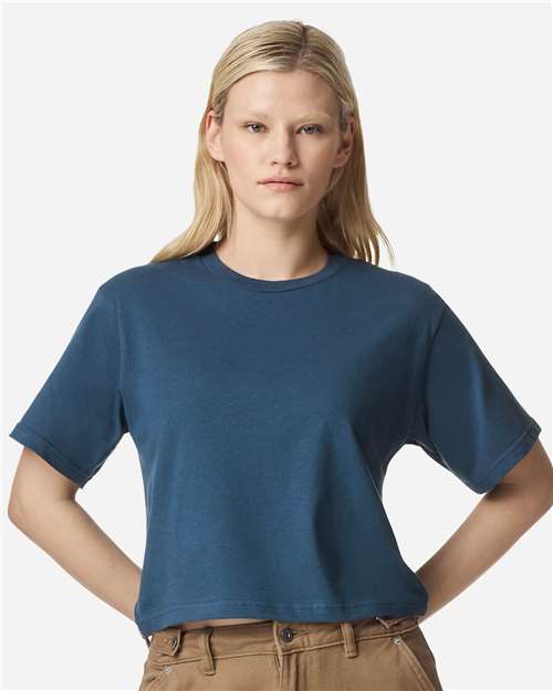 102 Women's Fine Jersey Boxy Tee in 