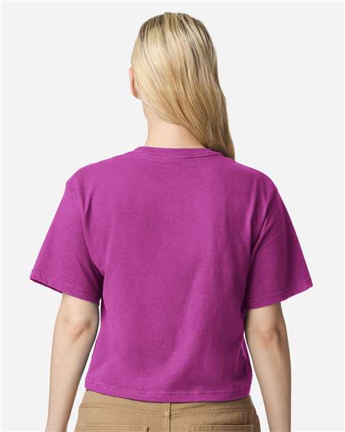 102 Women's Fine Jersey Boxy Tee in 
