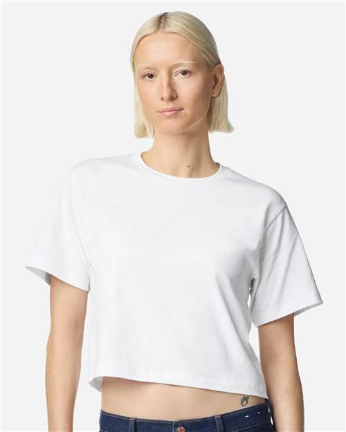 American Apparel 11184 102 Women's Fine Jersey Boxy Tee