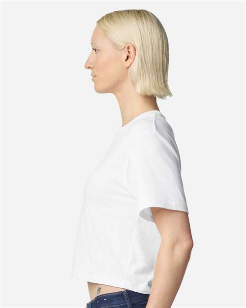 American Apparel 11184 102 Women's Fine Jersey Boxy Tee