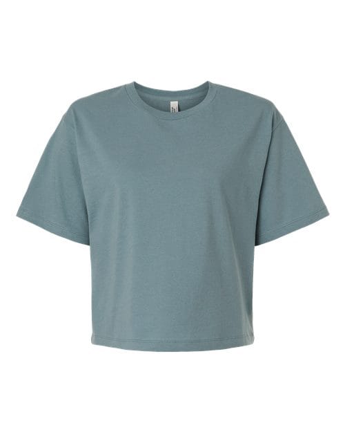 102 Women's Fine Jersey Boxy Tee in Arctic