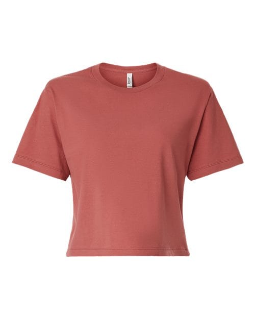 102 Women's Fine Jersey Boxy Tee in Canyon