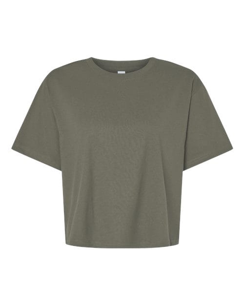 102 Women's Fine Jersey Boxy Tee in Lieutenant