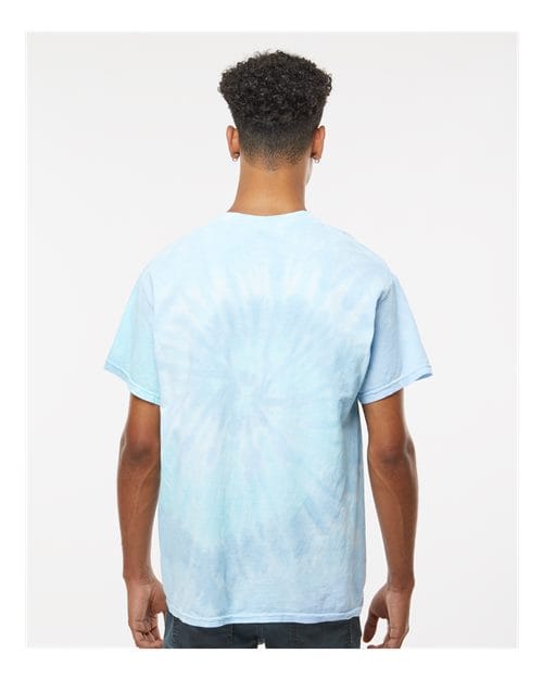 Colortone 1000-Unisex Multi-Color Tie-Dyed T-Shirt in 