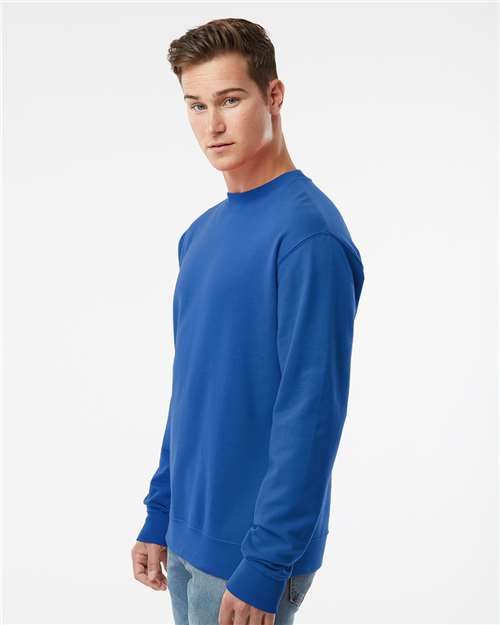 Unisex Midweight Crewneck Sweatshirt - OnModelSide - B83676763 - Royal
