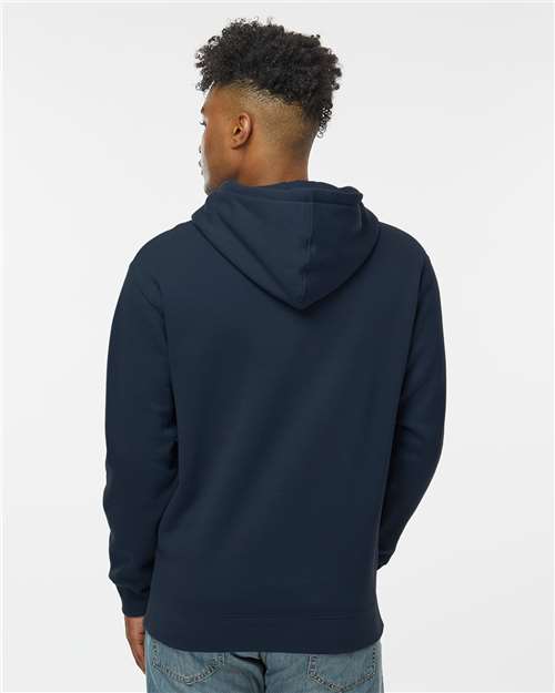 Unisex Heavyweight Hooded Sweatshirt - OnModelBack - B22276062 - Navy