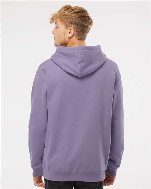 Unisex Heavyweight Hooded Sweatshirt - OnModelBack - B22276432 - Plum