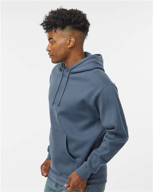 Unisex Heavyweight Hooded Sweatshirt - OnModelSide - B22276442 - Storm Blue