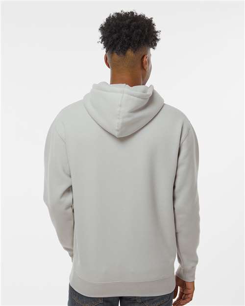 Unisex Heavyweight Hooded Sweatshirt - OnModelBack - B22276452 - Smoke