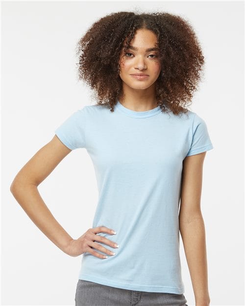 Women's Fine Jersey Slim Fit T-Shirt - styleImage