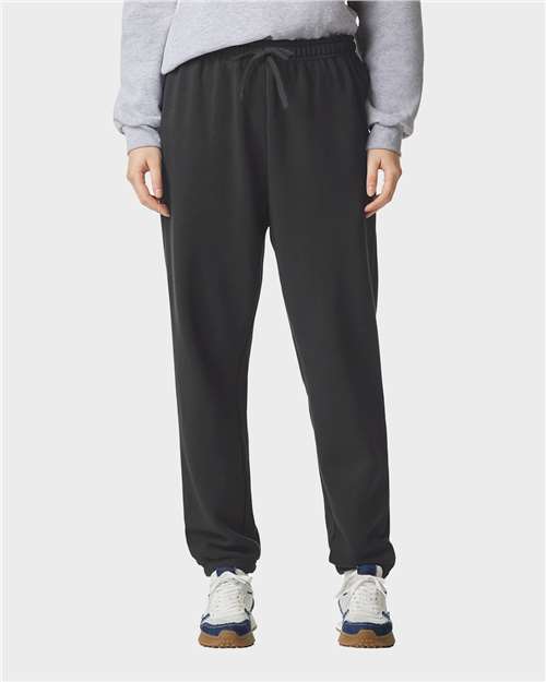 Unisex ReFlex Fleece Sweatpants - OnModelFront - B02927503 - Black