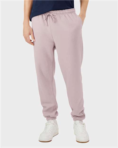 Unisex ReFlex Fleece Sweatpants - OnModelFront - B02927303 - Blush