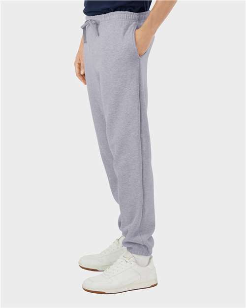 Unisex ReFlex Fleece Sweatpants - OnModelSide - B02927583 - Heather Grey