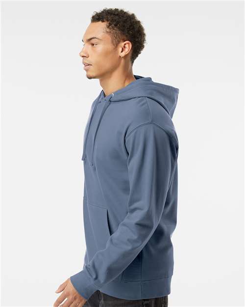 Unisex Midweight Hooded Sweatshirt - OnModelSide - B23676423 - Storm Blue
