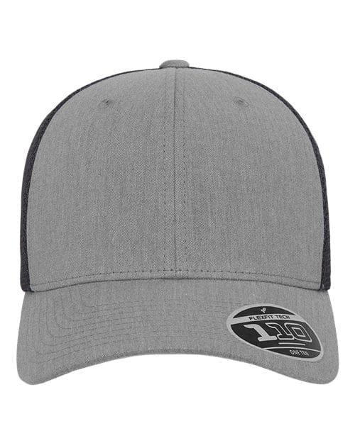 110M 110 Mesh-Back Cap in Heather Grey/ Black
