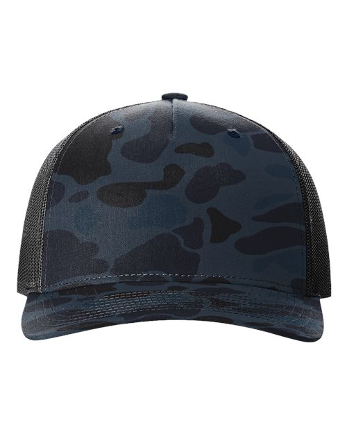 Five-Panel Printed Trucker Cap - Front - B26795980 - undefined